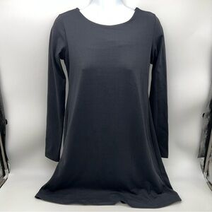 Susana Monaco Classic Black Long Sleeve Dress